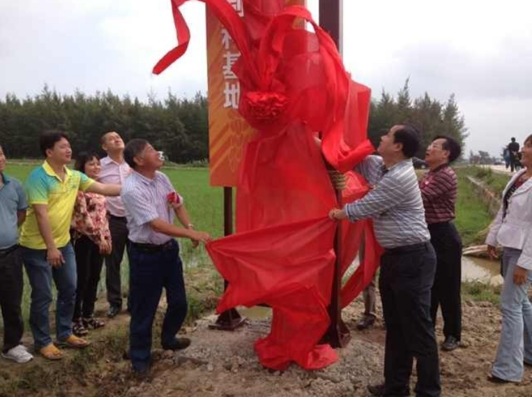 国家粳稻中心与海南中睦实业合作共建文昌罗豆粳稻制种基地